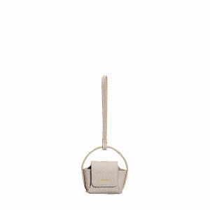 Sac Case Songmont Song AirPods Femme Blanche | HSU7741IV